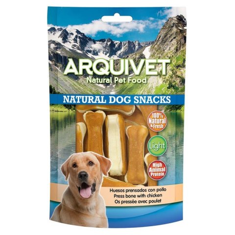 ARQUIVET Przysmak dla psa prasowane kostki z kurczaka 100g ARQUIVET Przysmak dla psa prasowane kostki z kurczaka 100g