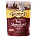 Carnilove Cat Fresh Chicken & Rabbit Gourmand - kurczak i królik 400g