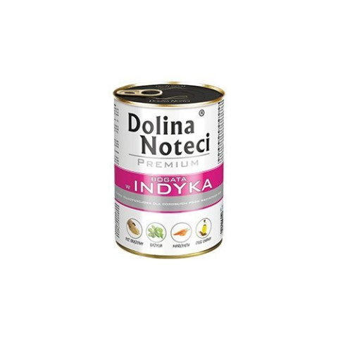Dolina Noteci Premium Pies Indyk puszka 400g Dolina Noteci Premium Pies Indyk puszka 400g