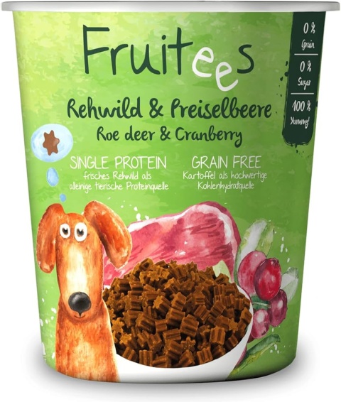 Bosch Fruitees Snack Sarna & Żurawina 200g Bosch Fruitees Snack Sarna & Żurawina 200g