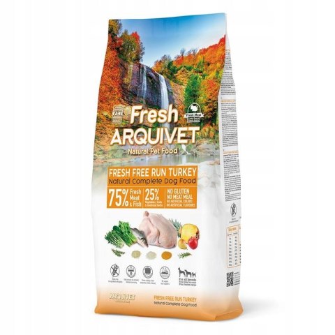 ARQUIVET FRESH półwilgotna karma dla psa indyk 2,5 kg