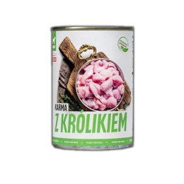 TUF TUF Mokra karma dla psa z królikiem 800g x 12 szt