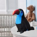 Plush Toucan Bird Plush Toy Mascot Cuddly Toy Blue 35cm