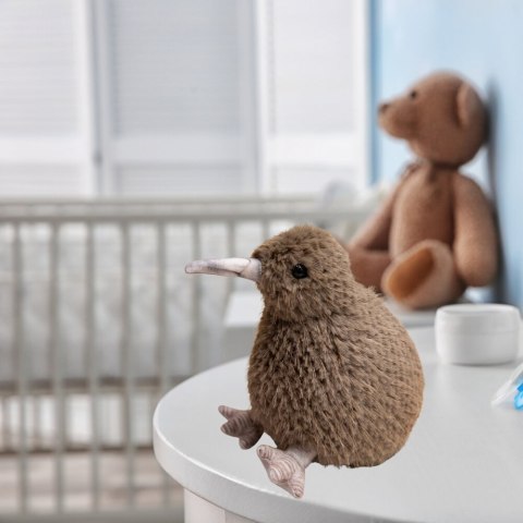 Pluszowy Ptak Kiwi Pluszak Maskotka Przytulanka Ciemnobrązowy 17cm Pluszowy Ptak Kiwi Pluszak Maskotka Przytulanka Ciemnobrązowy 17cm