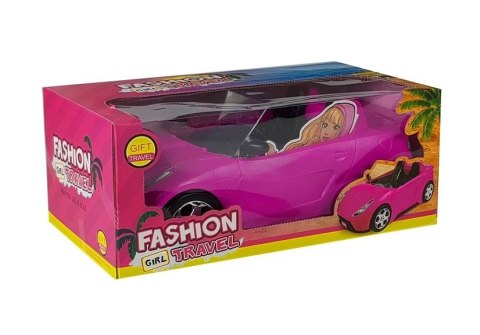 Samochód dla Lalek Różowy Cabrio 34 cm Samochód dla Lalek Różowy Cabrio 34 cm