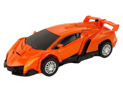 Zestaw 2w1 Auto Robot Transformers Czerwony Pomarańczowy Zestaw 2w1 Auto Robot Transformers Czerwony Pomarańczowy