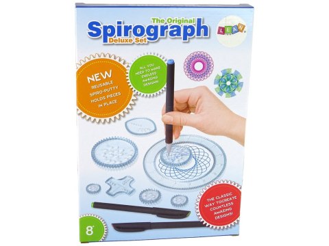 Zestaw Edukacyjny Spirograf Pisaki Zestaw Edukacyjny Spirograf Pisaki