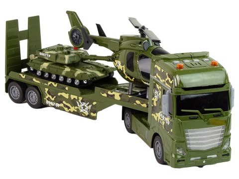 Zestaw Militarny Czołg Napęd Frykcyjny Helikopter Ciężarówka Zestaw Militarny Czołg Napęd Frykcyjny Helikopter Ciężarówka