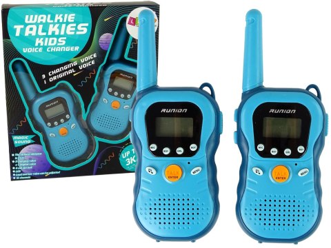 Zestaw Walkie Talkies Krótkofalówki Dla Dzieci Niebieskie 2 Szt. Zestaw Walkie Talkies Krótkofalówki Dla Dzieci Niebieskie 2 Szt.