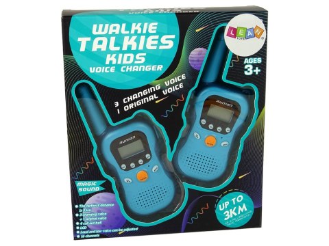 Zestaw Walkie Talkies Krótkofalówki Dla Dzieci Niebieskie 2 Szt. Zestaw Walkie Talkies Krótkofalówki Dla Dzieci Niebieskie 2 Szt.