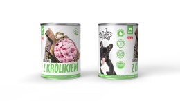 TUF TUF Mokra karma dla psa z królikiem 400g x 12 szt