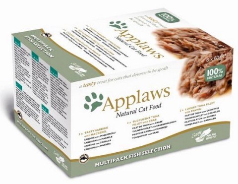 Applaws miseczki dla kota Fish Selection Multi Pack 8x60g Applaws miseczki dla kota Fish Selection Multi Pack 8x60g