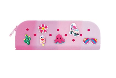 Piórnik Z Wpinkami Różowy | Toys Inn Piórnik Z Wpinkami Różowy | Toys Inn