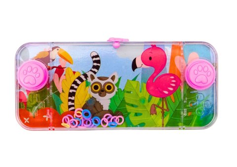 Gra Wodna Konsola Zręcznościowa Różowa Flaming Lemur Pad Kółeczka Gra Wodna Konsola Zręcznościowa Różowa Flaming Lemur Pad Kółeczka