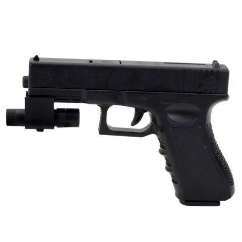 Pistolet Na Kulki Wodne Strzałki Piankowe Laser Czarny Pistolet Na Kulki Wodne Strzałki Piankowe Laser Czarny
