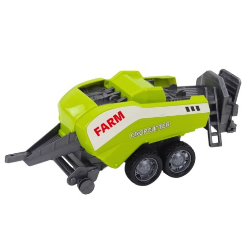 Zestaw Traktor Z Ładowaczem i Prasą Rolniczą Czerwony Zestaw Traktor Z Ładowaczem i Prasą Rolniczą Czerwony