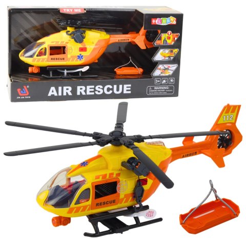 Helikopter Ratunkowy Hak Nosze Światła Dźwięki Pomarańczowy 1:12 Helikopter Ratunkowy Hak Nosze Światła Dźwięki Pomarańczowy 1:12