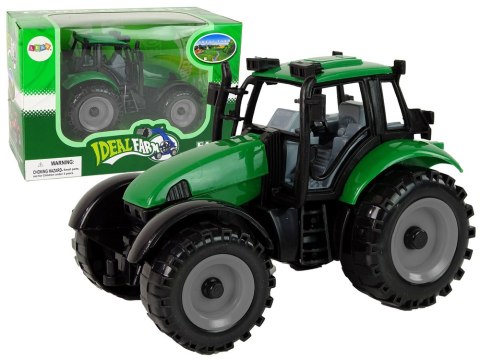 Traktor Ideal Farm Zielony Czerwony Otwierana Maska Traktor Ideal Farm Zielony Czerwony Otwierana Maska