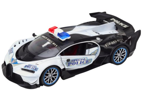 Auto Zdalnie Sterowane RC Policyjne w Skali 1:12 Biały Auto Zdalnie Sterowane RC Policyjne w Skali 1:12 Biały