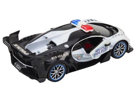 Auto Zdalnie Sterowane RC Policyjne w Skali 1:12 Biały Auto Zdalnie Sterowane RC Policyjne w Skali 1:12 Biały