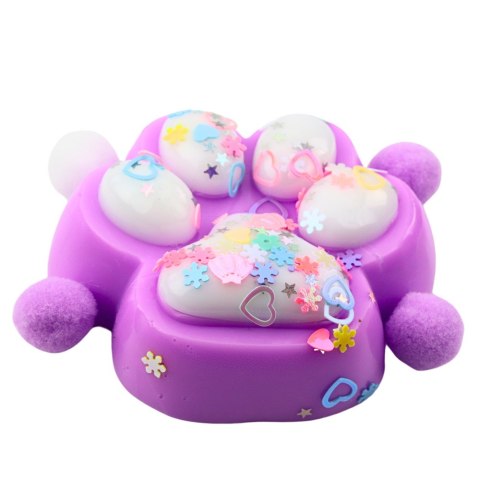 Gniotek Kocia Łapka Antystresowa Sensoryczna Squishy Fioletowa Gniotek Kocia Łapka Antystresowa Sensoryczna Squishy Fioletowa
