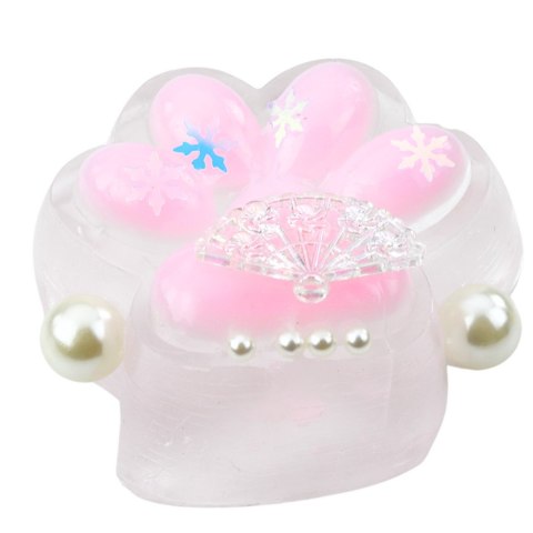 Gniotek Kocia Łapka Antystresowa Sensoryczna Squishy Ozdoby Przeźroczysta Gniotek Kocia Łapka Antystresowa Sensoryczna Squishy Ozdoby Przeźroczysta