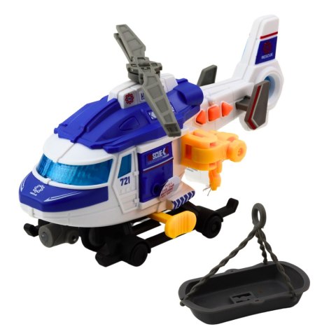 Helikopter Ratunkowy Nosze Hak Wciągarka Napęd Światła Dźwięki Mix Helikopter Ratunkowy Nosze Hak Wciągarka Napęd Światła Dźwięki Mix