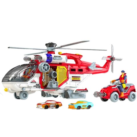 Helikopter Ratunkowy Wielofunkcyjny Akcesoria Zestaw Światła Dźwięki Helikopter Ratunkowy Wielofunkcyjny Akcesoria Zestaw Światła Dźwięki