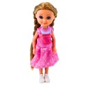 Mini Laleczka Z Długimi Włosami W Sukience 15cm Mix