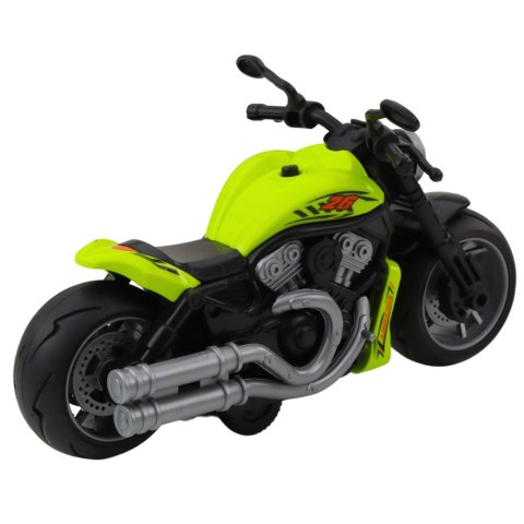 Motocykl Zabawkowy Na Baterie Napęd Światła Dźwięki Zielony Motocykl Zabawkowy Na Baterie Napęd Światła Dźwięki Zielony