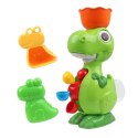 Zestaw Zabawek Do Kąpieli Dinozaur z Młynkiem Akcesoria 8el
