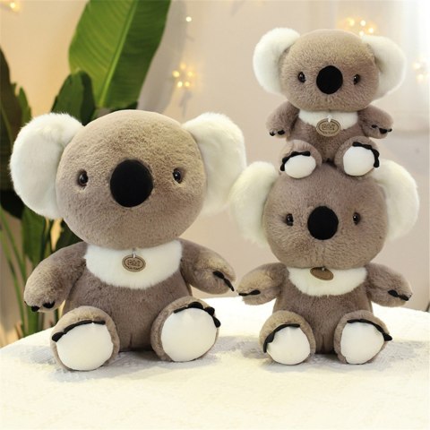 Maskotka Pluszowa Przytulanka Miś Koala Szary 23cm Maskotka Pluszowa Przytulanka Miś Koala Szary 23cm