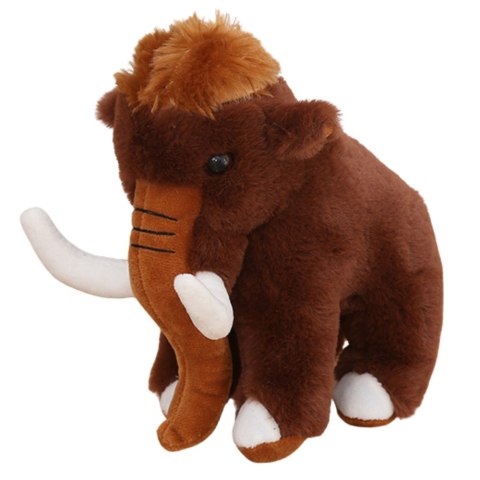 Pluszowa Maskotka Przytulanka Mamut Brązowy 20cm Pluszowa Maskotka Przytulanka Mamut Brązowy 20cm