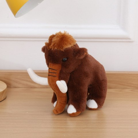 Pluszowa Maskotka Przytulanka Mamut Brązowy 20cm Pluszowa Maskotka Przytulanka Mamut Brązowy 20cm