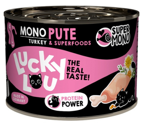 Lucky Lou SuperMono Indyk puszka 200g Lucky Lou SuperMono Indyk puszka 200g