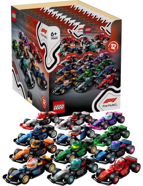 71049 - LEGO Minifigures - Kolekcjonerskie bolidy F1 - 36 szt. 71049 - LEGO Minifigures - Kolekcjonerskie bolidy F1 - 36 szt.
