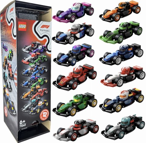 71049 - LEGO Minifigures - Kolekcjonerskie bolidy F1 - Komplet 12 szt. 71049 - LEGO Minifigures - Kolekcjonerskie bolidy F1 - Komplet 12 szt.