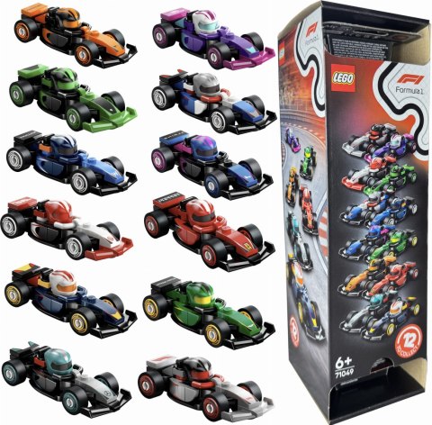 71049 - LEGO Minifigures - Kolekcjonerskie bolidy F1 - Komplet 12 szt. 71049 - LEGO Minifigures - Kolekcjonerskie bolidy F1 - Komplet 12 szt.
