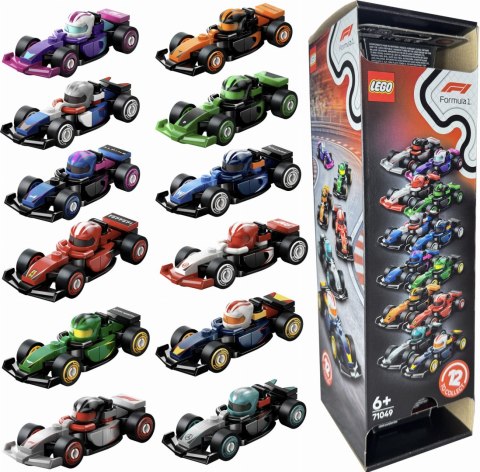 71049 - LEGO Minifigures - Kolekcjonerskie bolidy F1 - Komplet 12 szt. 71049 - LEGO Minifigures - Kolekcjonerskie bolidy F1 - Komplet 12 szt.