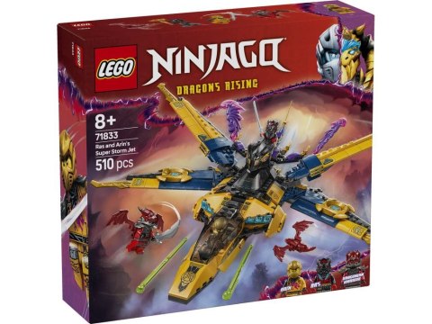 71833 - LEGO Ninjago - Ras i burzowy superodrzutowiec Arina 71833 - LEGO Ninjago - Ras i burzowy superodrzutowiec Arina
