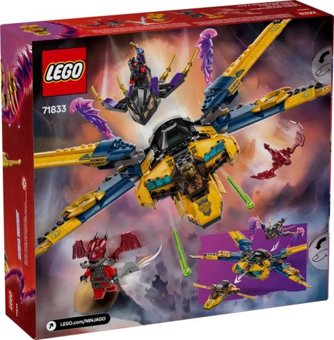 71833 - LEGO Ninjago - Ras i burzowy superodrzutowiec Arina 71833 - LEGO Ninjago - Ras i burzowy superodrzutowiec Arina