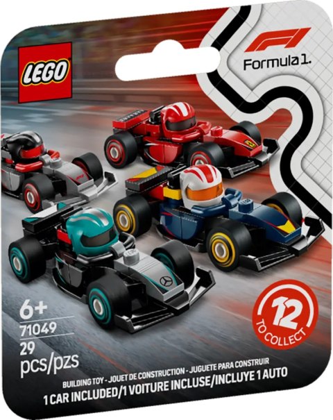 71049 - LEGO Minifigures - Bolid Formuła F1 Red Bull Racing RB20 71049 - LEGO Minifigures - Bolid Formuła F1 Red Bull Racing RB20