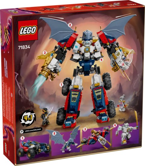 71834 - LEGO Ninjago - Wielofunkcyjny ultramech Zane'a 71834 - LEGO Ninjago - Wielofunkcyjny ultramech Zane'a