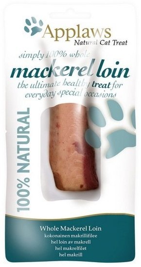 Applaws Natural Cat Loin Suszona polędwica z makreli 30g Applaws Natural Cat Loin Suszona polędwica z makreli 30g
