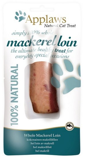 Applaws Natural Cat Loin Suszona polędwica z makreli 30g Applaws Natural Cat Loin Suszona polędwica z makreli 30g