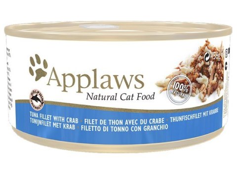 Applaws puszka dla kota Tuńczyk i Kraby 70g Applaws puszka dla kota Tuńczyk i Kraby 70g