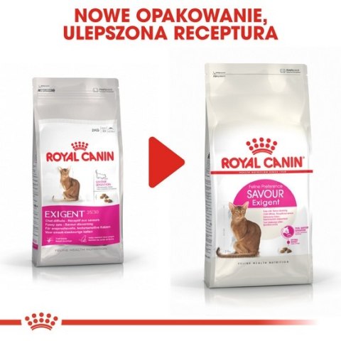 Royal Canin Savour Exigent karma sucha dla kotów dorosłych, wybrednych, kierujących się teksturą krokieta 2kg Royal Canin Savour Exigent karma sucha dla kotów dorosłych, wybrednych, kierujących się teksturą krokieta 2kg
