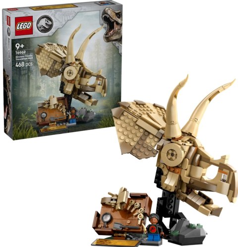 76969 - LEGO Jurassic World - Szkielety dinozaurów: czaszka triceratopsa 76969 - LEGO Jurassic World - Szkielety dinozaurów: czaszka triceratopsa