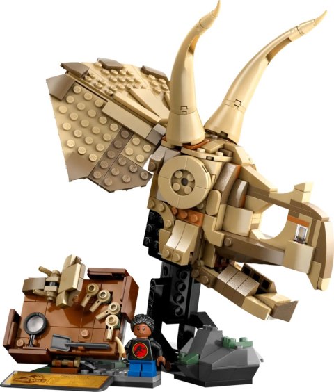 76969 - LEGO Jurassic World - Szkielety dinozaurów: czaszka triceratopsa 76969 - LEGO Jurassic World - Szkielety dinozaurów: czaszka triceratopsa