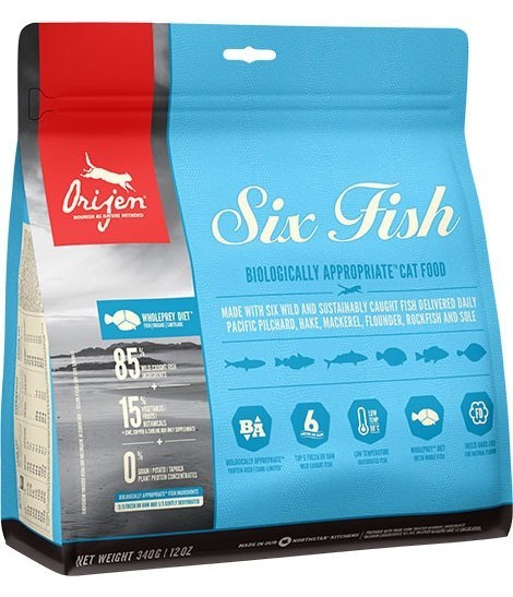 Orijen Cat 6 Fish 340g Orijen Cat 6 Fish 340g
